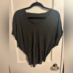 Lululemon Dark Grey Tie Top